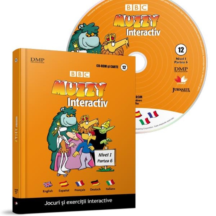 Bbc Muzzy - Jocuri si exercitii interactive vol. 12 - CD