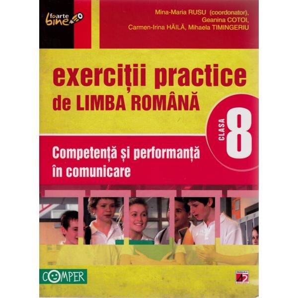 2011 Exercitii Practice De Limba Romana Cls 8 - Mina-Maria Rusu, Geanina Cotoi