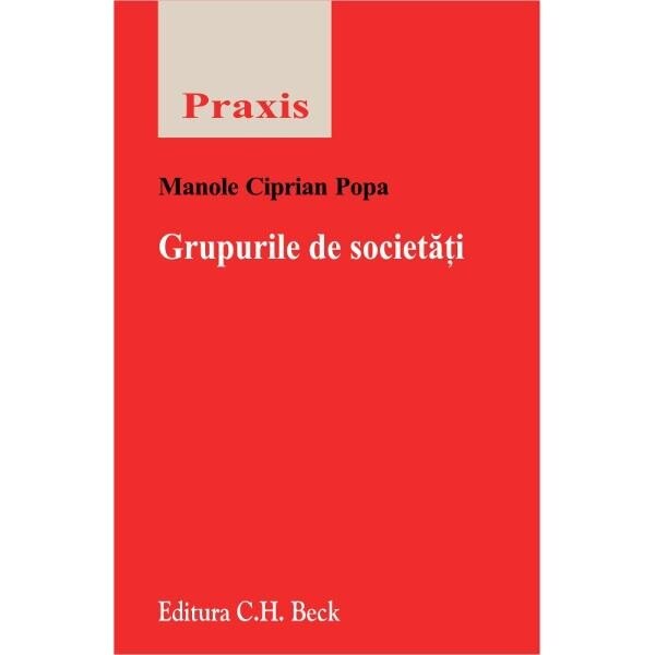 Grupurile de societati - Manole Ciprian Popa