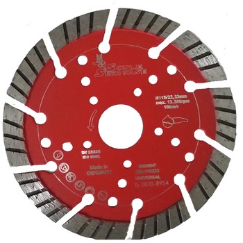 Disc diamantat pentru taieri universale 125mm Disc diamantat pentru taieri universale 125mm