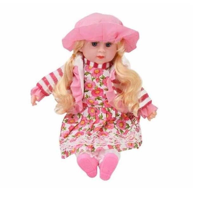 Magyarul éneklő játék hajas baba