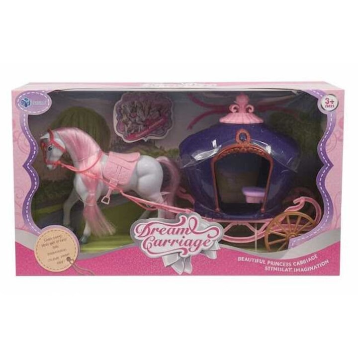 Hercegnő hintó mesés lóval