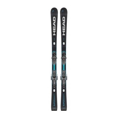 Schiuri HEAD Supershape e-Speed, 163cm, 14m rază, alb/negro, cu