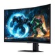МониторSamsungOdysseyG7G75F37",Извит,VALED,4K(3840x2160),165Hz,1ms,1xDisplayPort,2xHDMI,2xUSB2.0,EyeSaver&FlickerFree,Черен