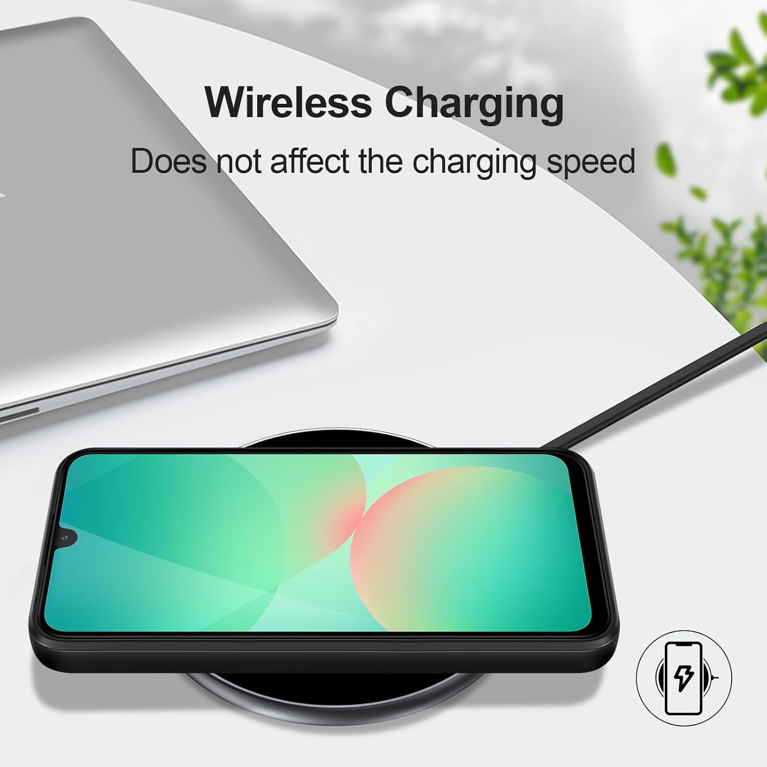 Husa compatibila cu Samsung Galaxy A26, silicon moale, cu protectie pentru camera, subtire, negru