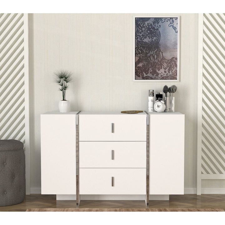 Comoda, Elegant View, UnicUtil, Alb, UUORG78