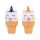 Детски балсам за устни дуо, Lip Smacker, Unicorn, 2 броя, аромати Cotton Candy и Unicorn Delight