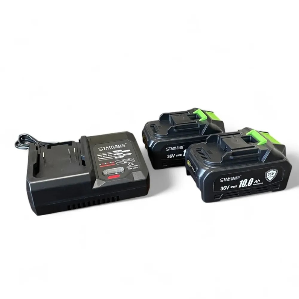 Set 4 scule electrice StahlMayer Black XR 36V 10Ah – perforator cu