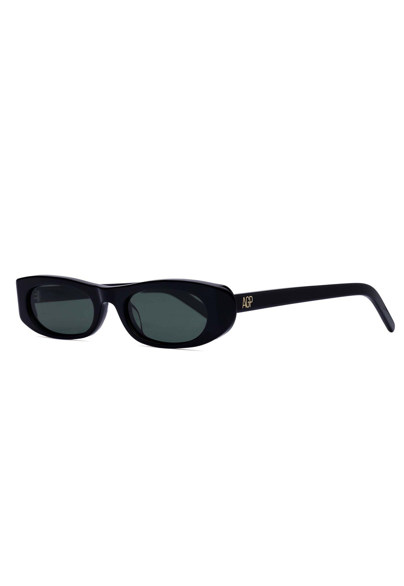 AVANT-GARDE PARIS, Ochelari de soare dreptunghiulari cu detaliu logo, Negru, 53-20-145