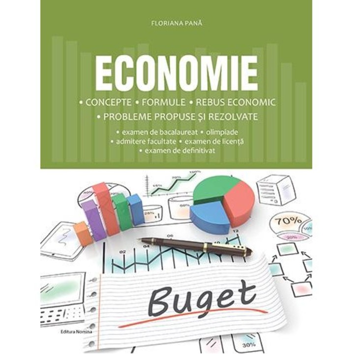 Economie. Concepte, formule, rebus economic, probleme propuse si rezolvate, Floriana Pana