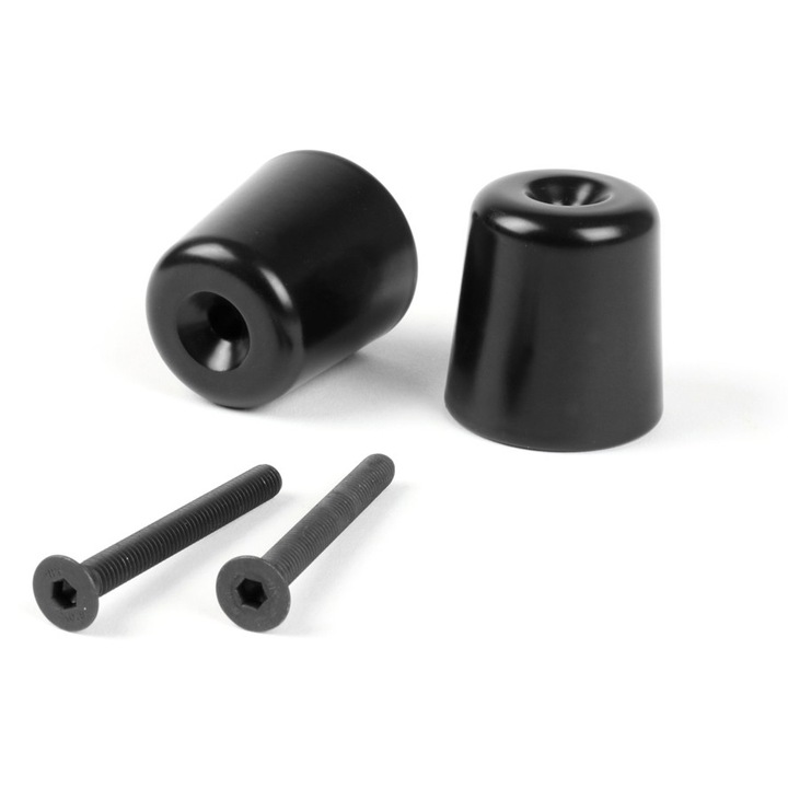 Set greutăți capăt ghidon antivibrații Moto Nostra Vespa GT/GTL 125-200, GTS 125-300, GTV 125-300, Aprilia Scarabeo 400/500, SR Max 125-300, Gilera GP 800, Nexus 125-500, Piaggio Beverly 125-500, Piaggio X10 125, X8 400 282g negru mat 49941