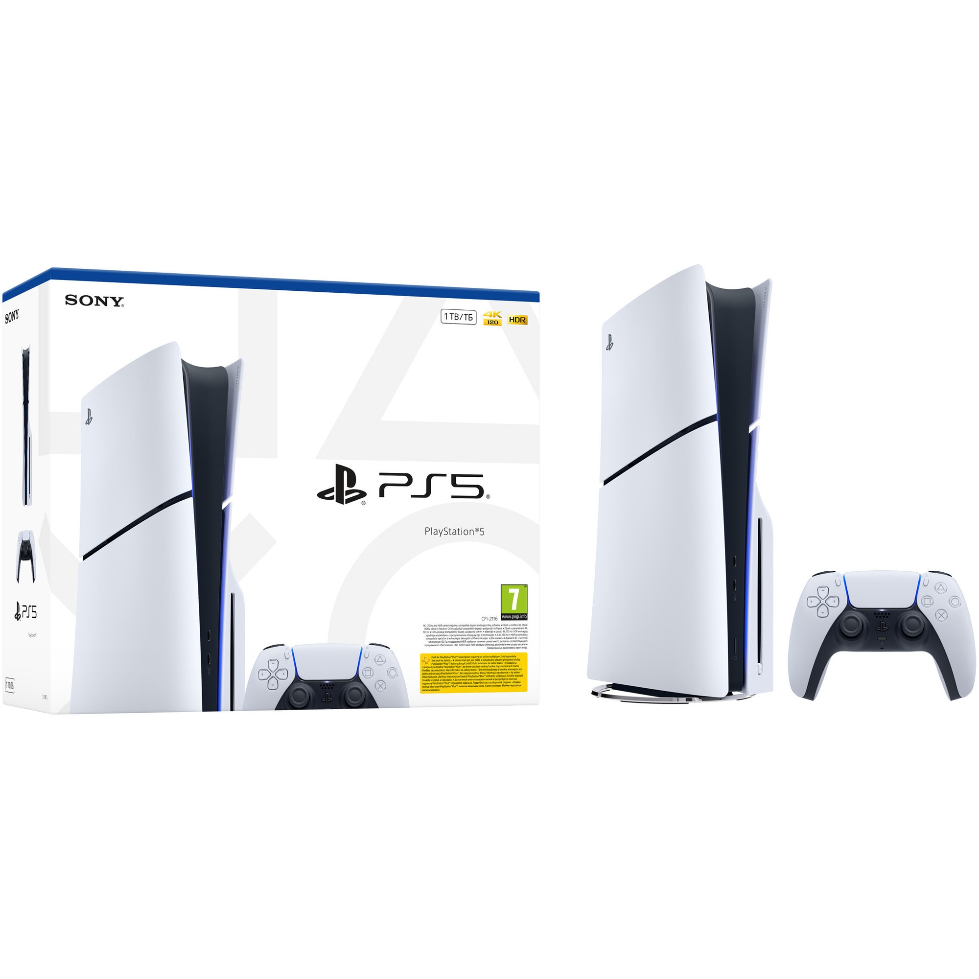 Consola PlayStation 5 (PS5) Slim, 1TB SSD, E-Chassis - eMAG.ro