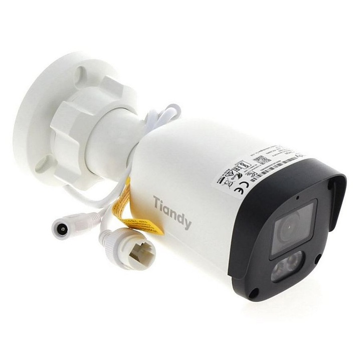Camera de supraveghere IP wireless Tiandy, Wi-Fi, 2MP, 2.8mm, iluminare duala, audio bidirectional, slot microSD, IP67, TC-C32QN-I5W/WIFI/Eu/2.8mm/v4.0