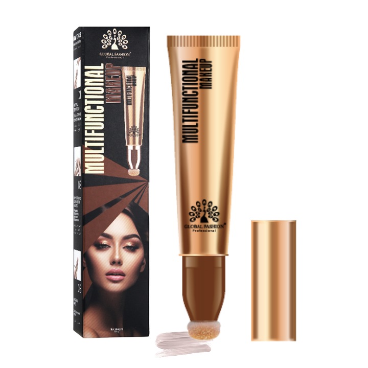 Iluminator pentru fata, Creion de machiaj multifunctional, Global Fashion, GM06