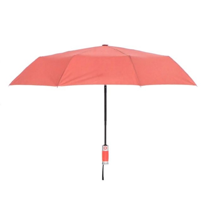 Umbrela de Ploaie Pliabila Automata Open/Close, 31 cm, Culoare Corai – Compacta, Rezistenta si Usor de Transportat