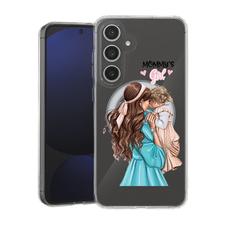 BestCase® Husa pentru Samsung Galaxy A55 cu Design Mommy's Girl, Mag Anti Shock TPU, Tehnologie MagSafe, Reinforced 4 Corners, 2087010 MAS 555