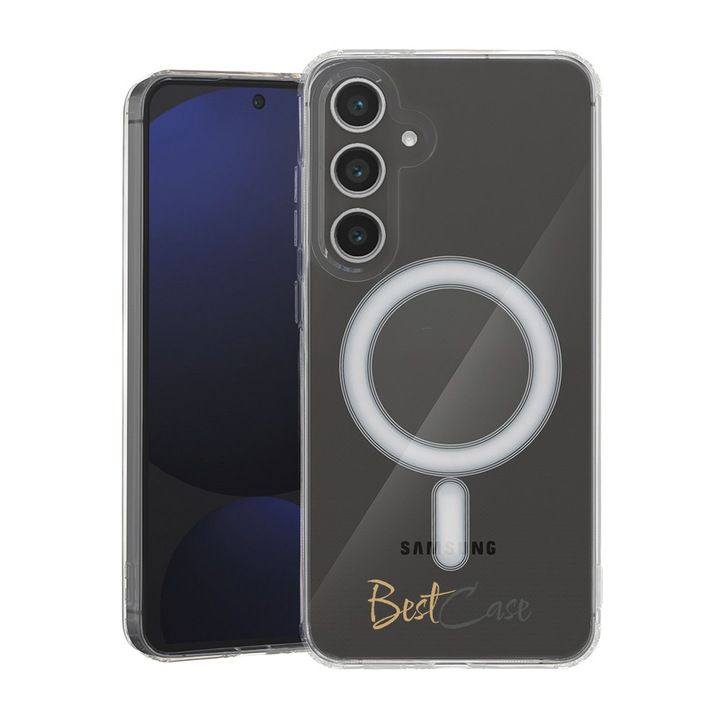 BestCase® Калъф за Samsung Galaxy A16, Mag Anti Shock TPU, MagSafe технология, Подсилени 4 ъгъла, 2087011 MAS 2010