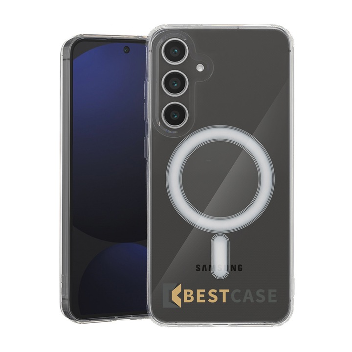 BestCase® Калъф за Samsung Galaxy A16, Mag Anti Shock TPU, MagSafe технология, Подсилени 4 ъгъла, 2087011 MAS 2008