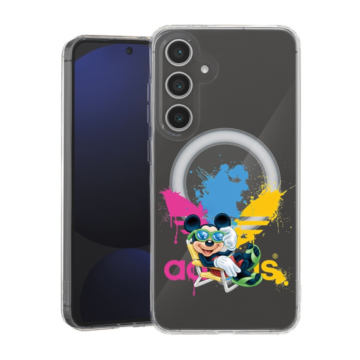 BestCase® Калъф за Samsung Galaxy A16 с дизайн Mouse Life, Mag Anti Shock TPU, технология MagSafe, подсилени 4 ъгъла, 2087011 MAS 1838