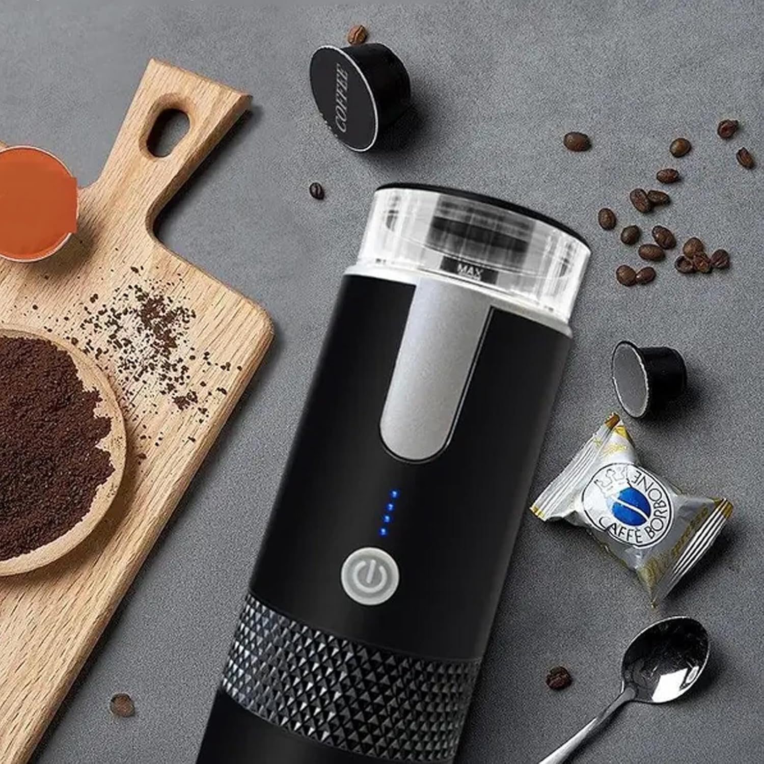 Cafetiere portabila, 170 ml, pentru cafea americana, incarcare USB, doua moduri, compacta