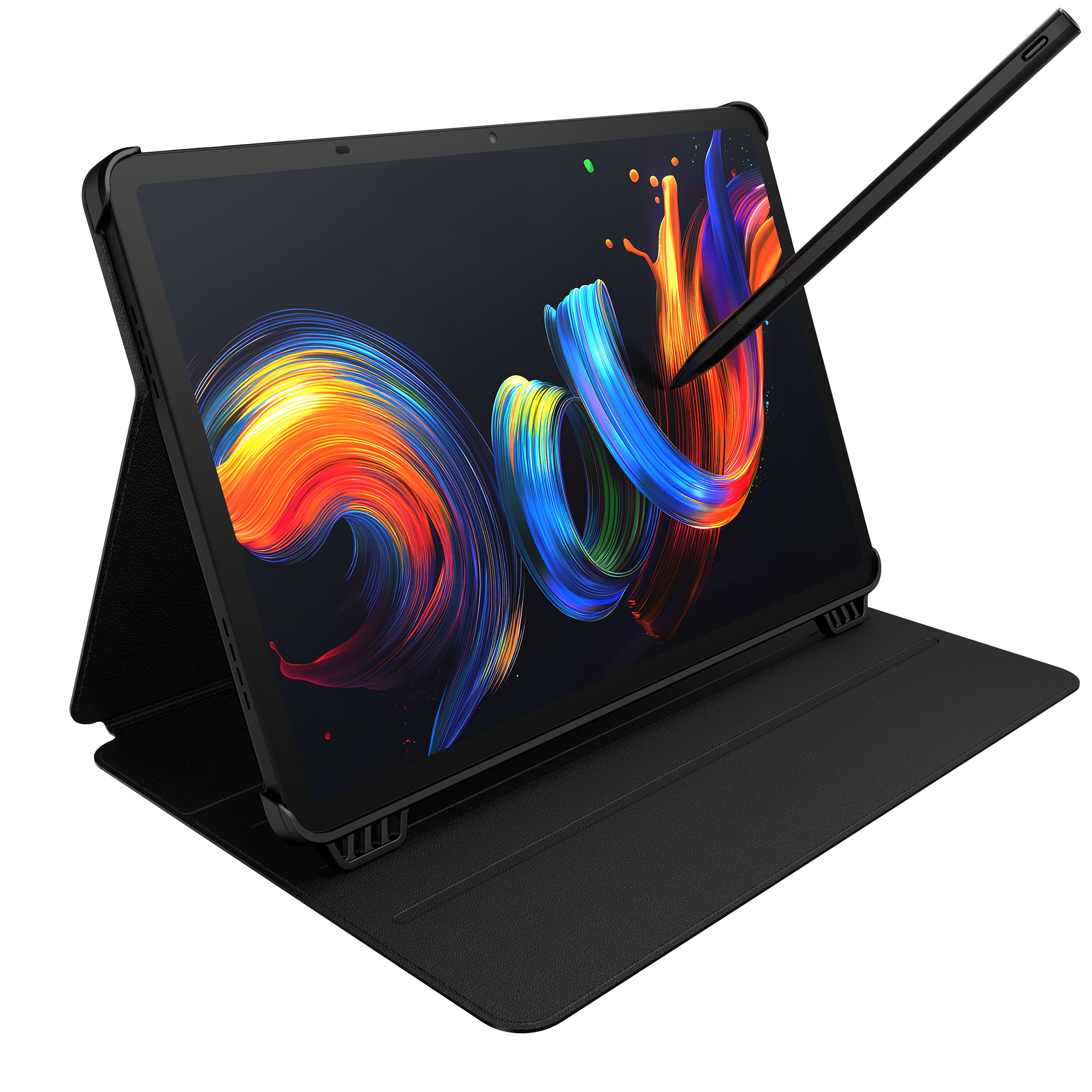 Tableta, TCL, NXTPAPER 11 Plus 9469X2, Procesor Octa-Core ARM Cortex, Ecran 11.5", 8GB RAM, 256GB Flash, 8MP, Wi-Fi, Bluetooth, Android + Husa si Stylus (Gri)