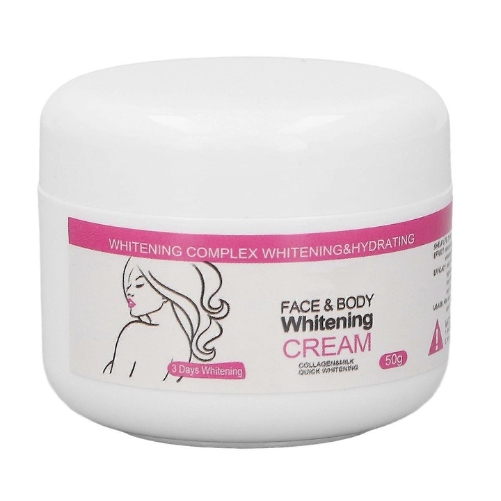 Sötét foltokat korrigáló krém, 50g, hidratáló, arcra és testre, hónalj- és térdkészlet