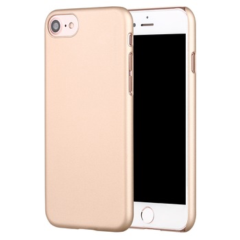 Husa protectie Apple iPhone 6 Plus / 6s Plus, din silicon, Gold si folie protectie cu sticla securizata Asahi Japonia Joyshell Husa protectie Apple iPhone 6 Plus / 6s Plus, din silicon, Gold si folie protectie cu sticla securizata Asahi Japonia Joyshell
