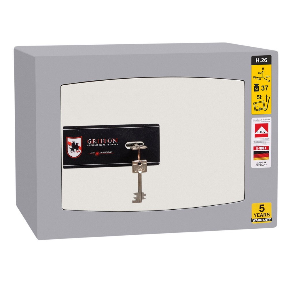 Seif certificat SR EN 1143-1 Clasa I,260x350x274mm,37 Kg, Planet Safe H.26.K