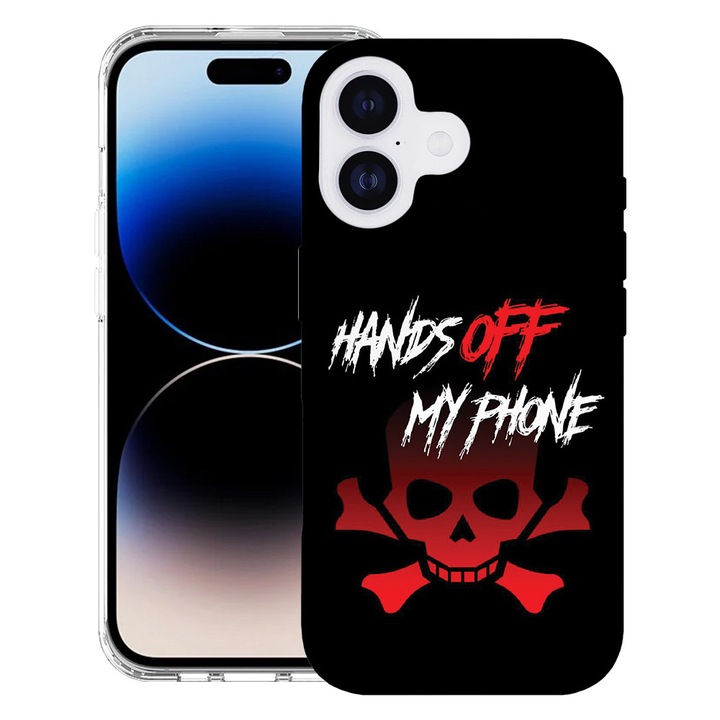 BestCase® Husa pentru Apple iPhone 17 cu Design Hand Of My Phone, Mag Anti Shock TPU, Tehnologie MagSafe, Reinforced 4 Corners, 2087013 MAS 1166