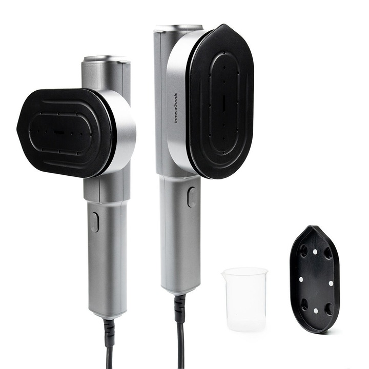 Fier de calcat vertical cu aburi, InnovaGoods, Vaoron, gri