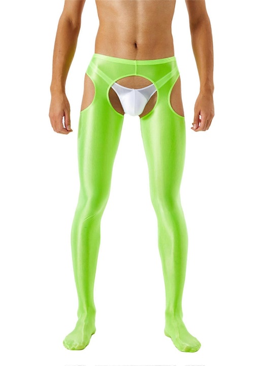 Harisnya, zöld, 80% nejlon, 20% spandex, M INTL