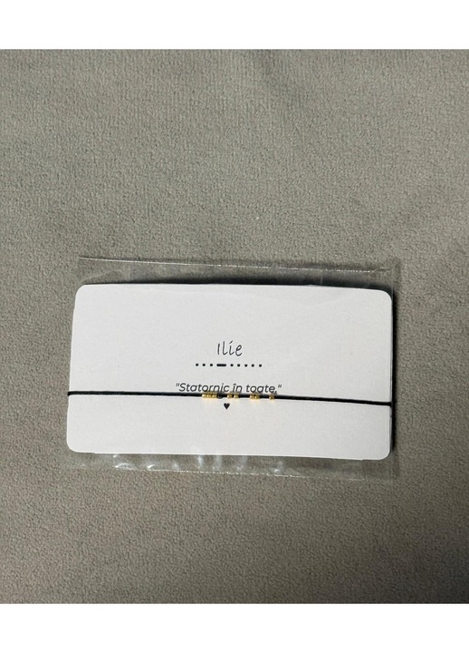 Bratara Cod Morse – Ilie