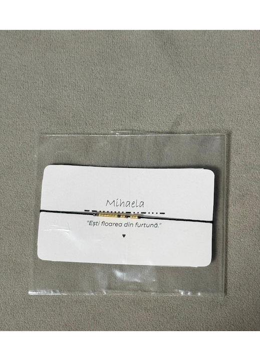 Bratara Cod Morse – Mihaela