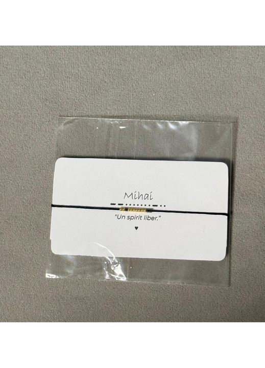 Bratara Cod Morse – Mihai