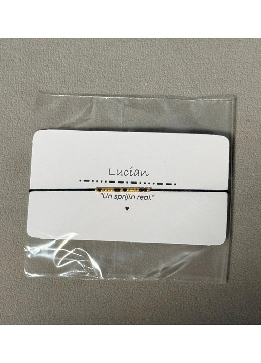 Bratara Cod Morse – Lucian