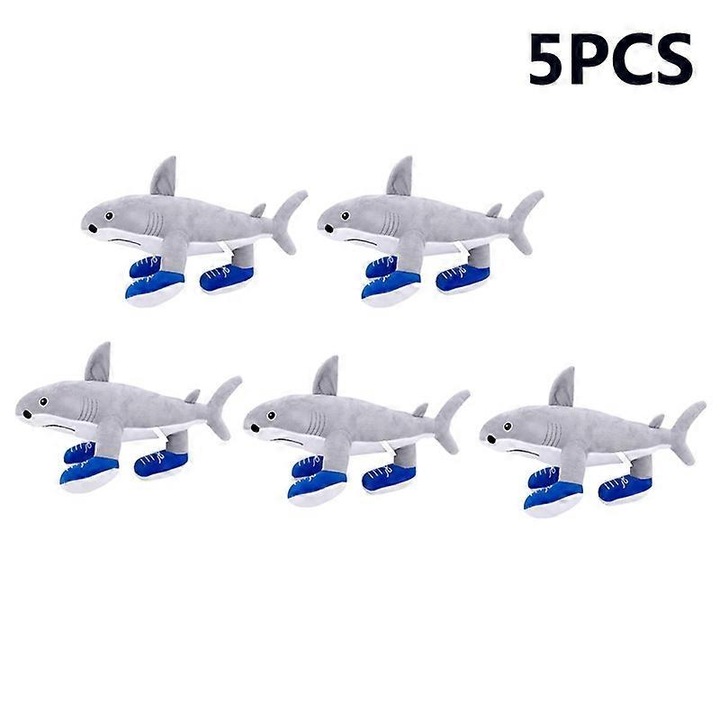 Set de 5 jucarii de plus, dinosaur, Bandai, unisex, din bumbac, 3-6 ani