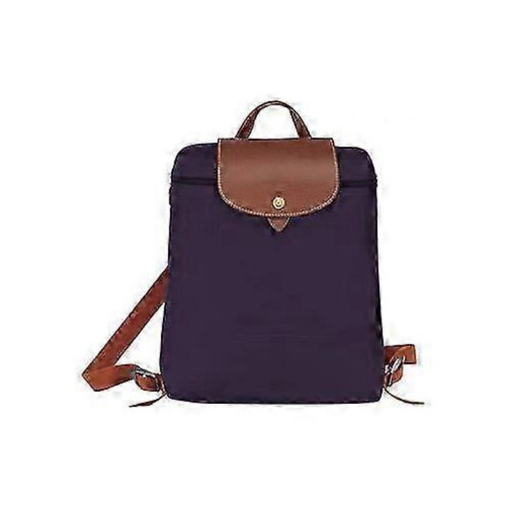 Női összecsukható hátizsák, vízálló, sötétlila, 26x28x10cm, állítható pántokkal