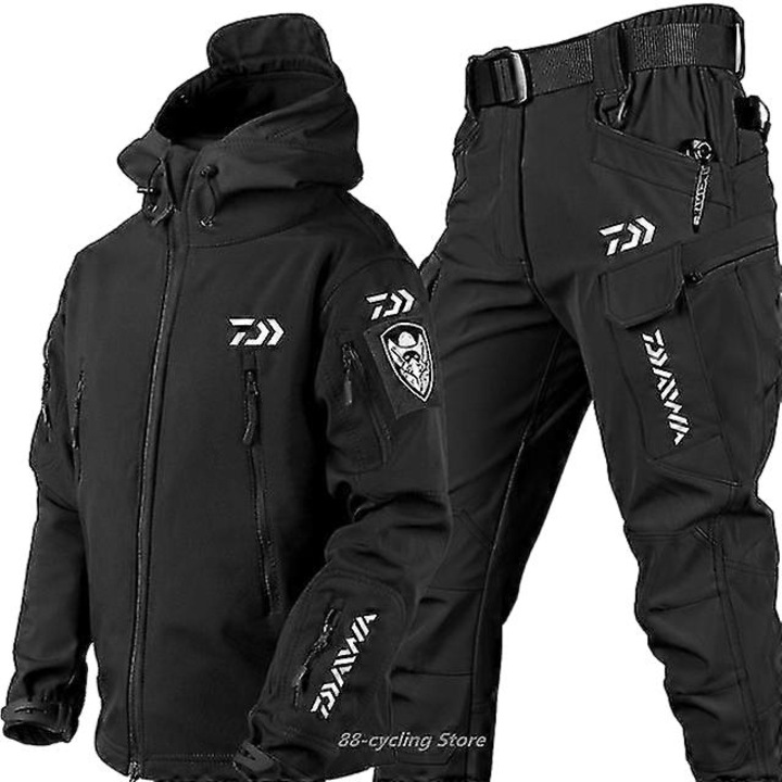 Echipament impermeabil, softshell, barbati, jacheta si pantaloni