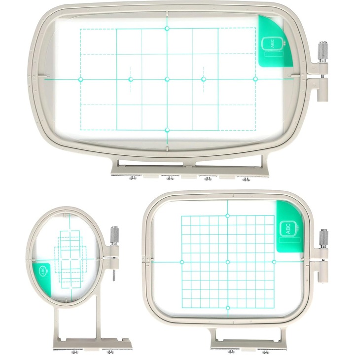 Set de inele de broderie pentru masini de brodat Brother si BabyLock, dimensiuni variate