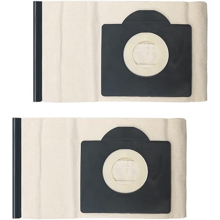 Punga de praf reutilizabila pentru aspirator, set de 2, non-woven, compatibila cu aspiratoarele Rowenta RU101 RU630 RU1113