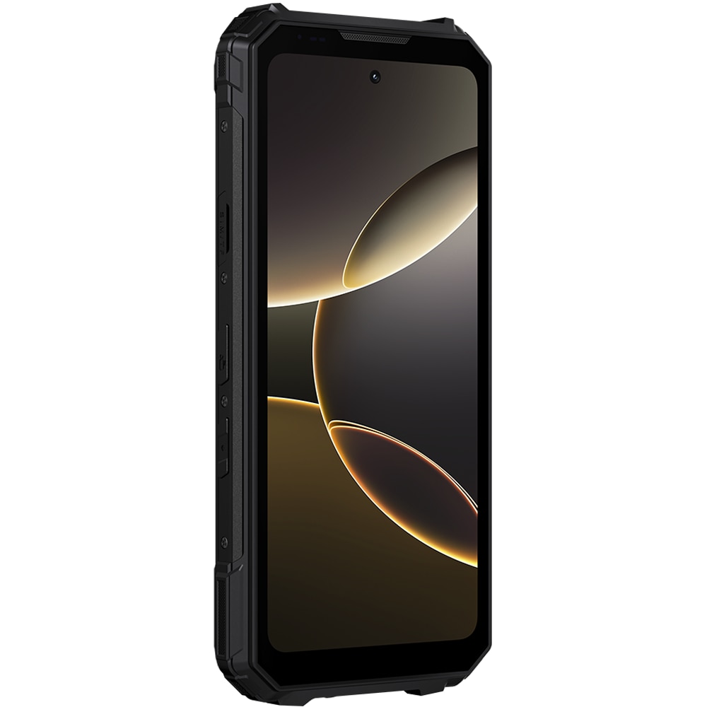 Telefon mobil Doogee V Max Play HD Portable Projector, 5G, Dual SIM, 6.78-inch IPS 120Hz, Octa-Core Dimensity 7300, 36GB RAM, 512GB, NFC, Baterie 20500mAh, RGB Light, IP68/IP69K, Android 15, Armor Black
