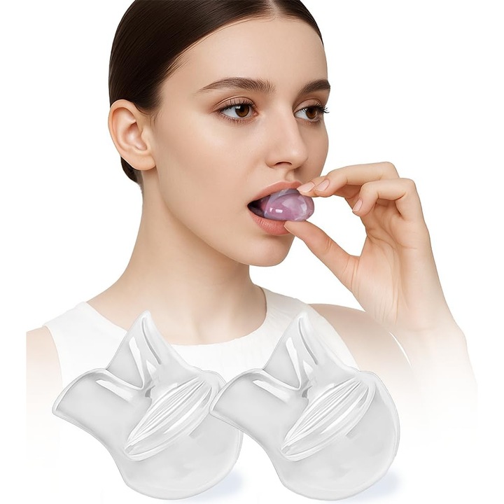 Устройства против хъркане, комплект от 2 броя, силиконов материал, за многократна употреба, преносими