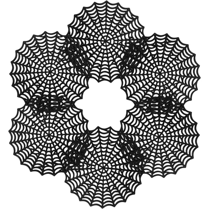 6 db-os italtartó készlet, PVC, különleges kialakítás, könnyen tárolható, 10 cm, többszínű