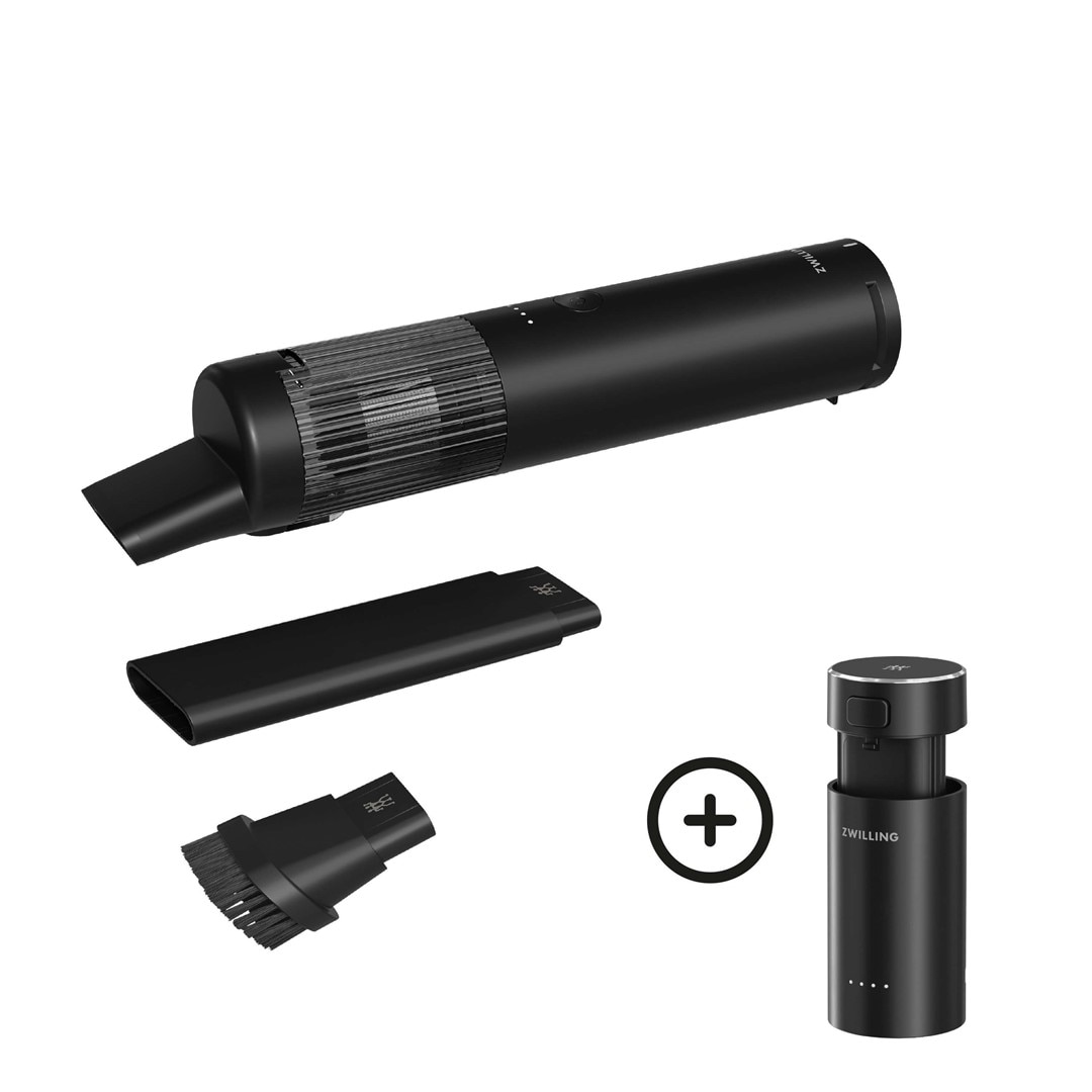Aspirator fara fir ZWILLING XTEND, negru, 29.4 x 5.2 x 5.6 cm