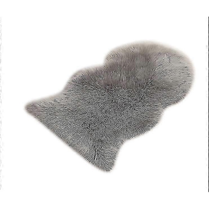 Műgyapjú szőnyeg, Sweet Home Collection, 40x60cm, világosszürke