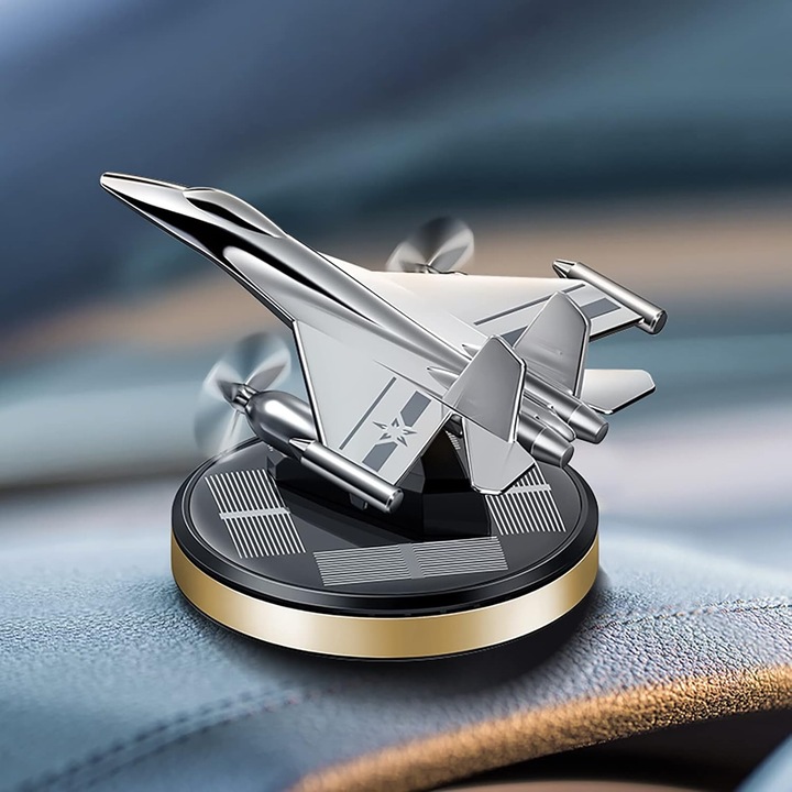 Autó illatosító, innovatív design, szoláris tápellátás, kompakt, alumínium