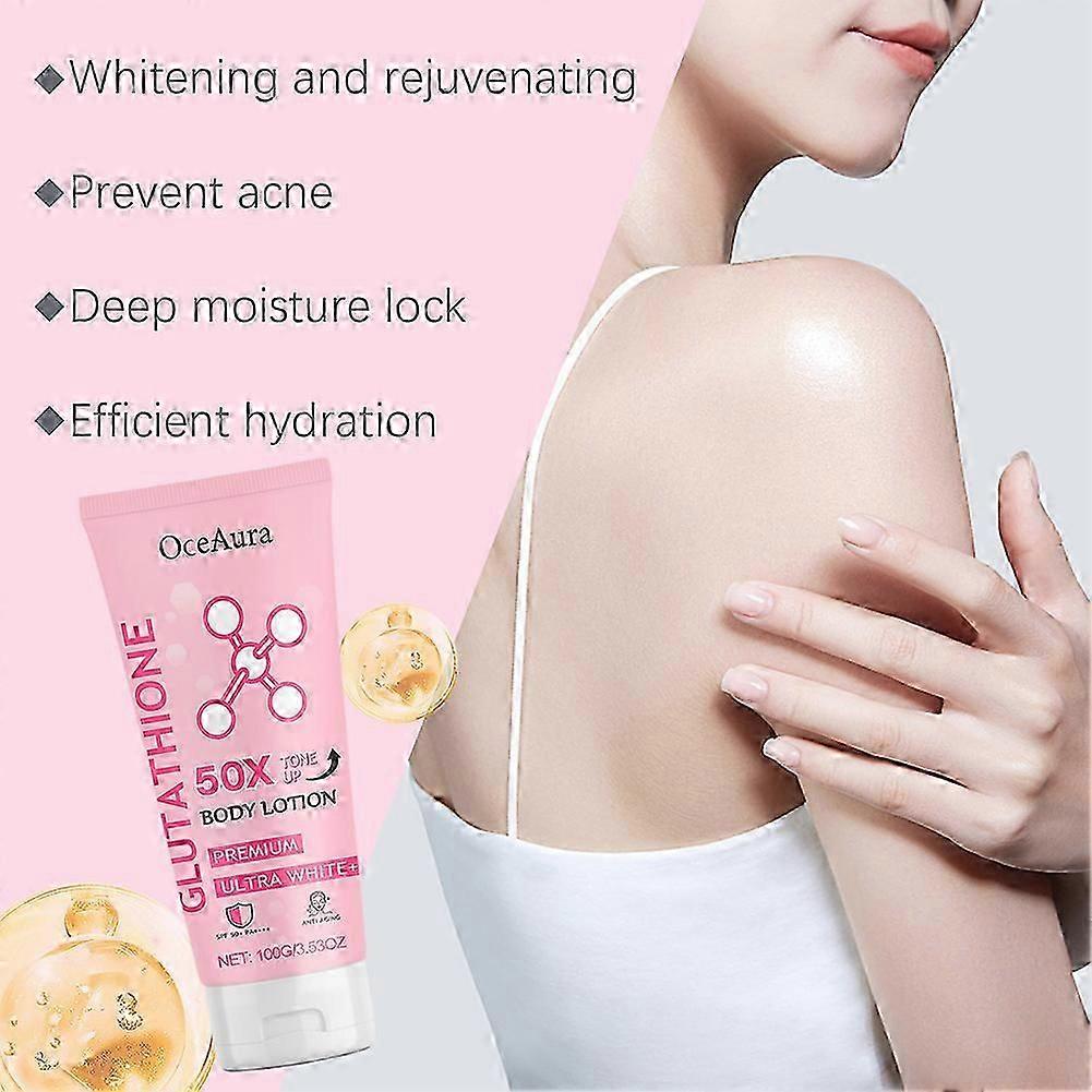 glutathione hatása Glutation 50x testápoló, 2 db-os szett, világosító hatás, intenzív  hidratálás, 5.5x3.7x16.2cm