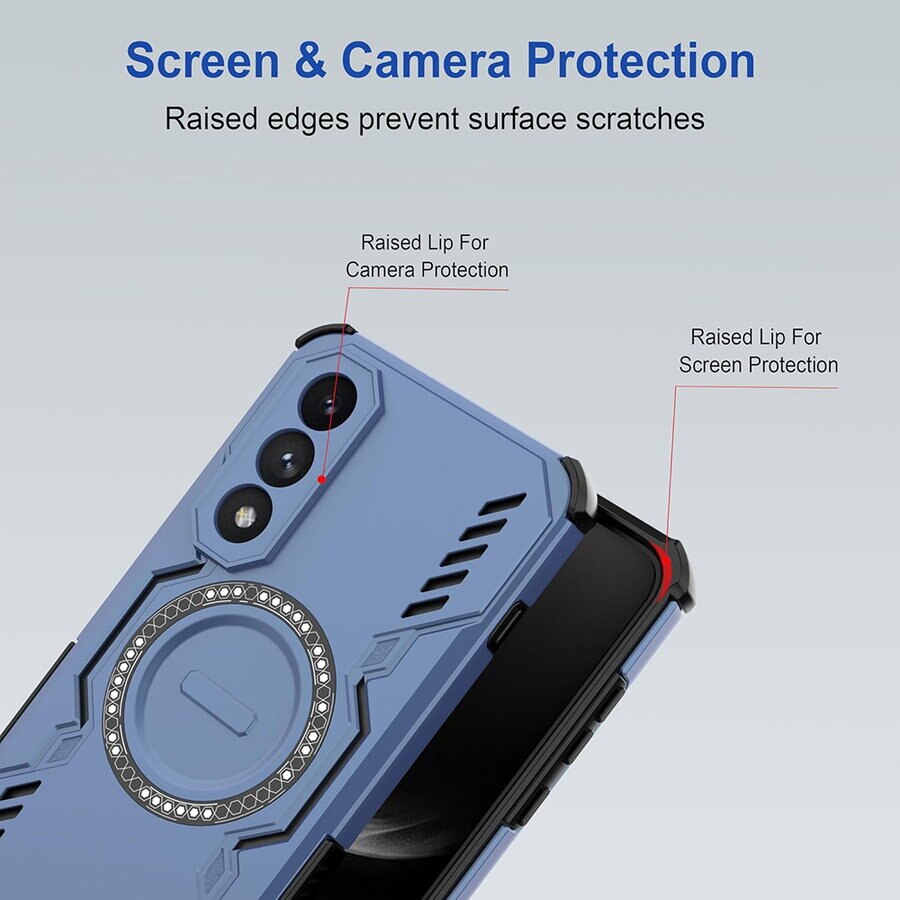 Husa pentru OnePlus Nord 5 - Techsuit ArmorMag Case - Black