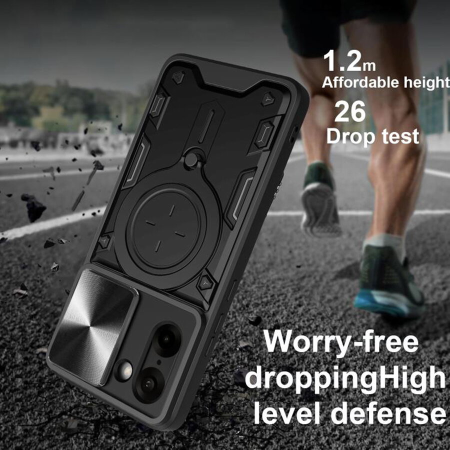 Husa pentru OnePlus Nord CE5 - Techsuit CamGuard Pro - Black