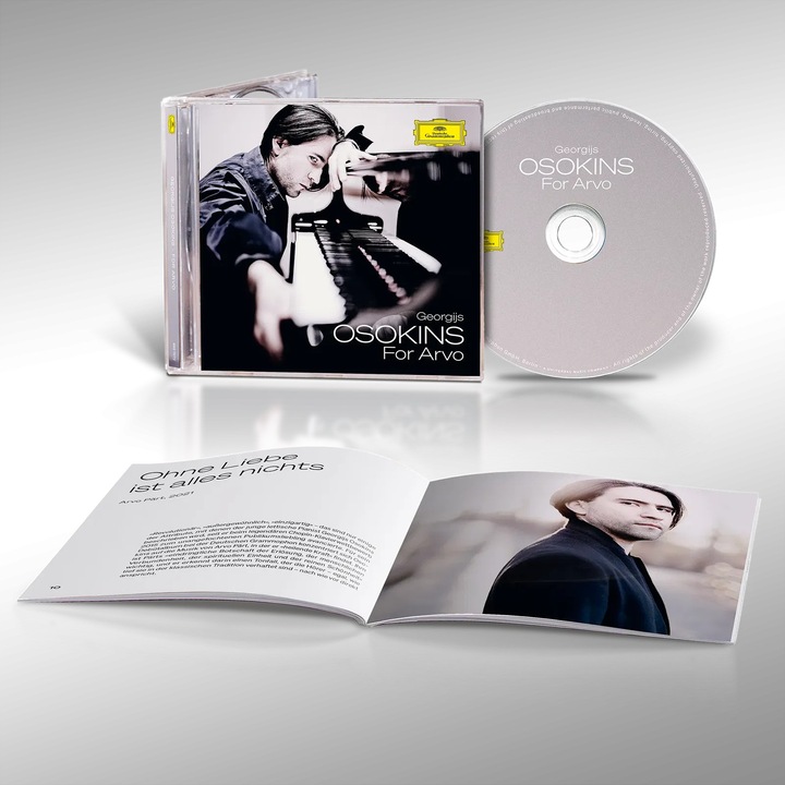CD klasszikus zene, Osokins Georgijs, For Arvo, 1 lemez